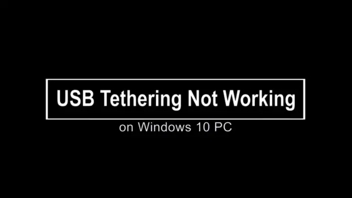 Hoe USB-tethering instellen op Windows 10